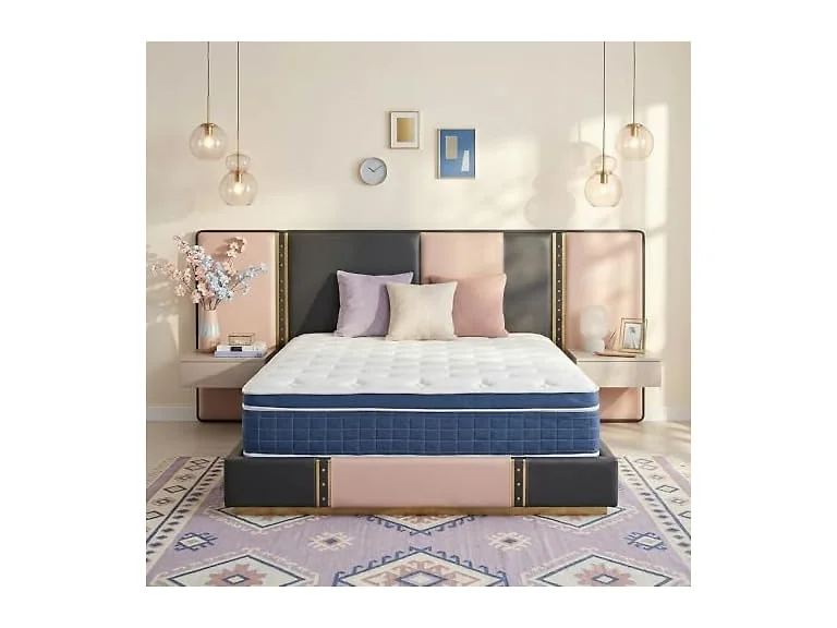 CorePillow King 12" Medium Firm Hybrid Mattress