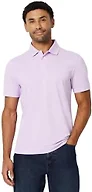 Amazon Essentials Men's Moisture Wicking Golf Polo Shirt, Short Sleeve, Slim-Fit, Quick-Dry, Lavender Large
