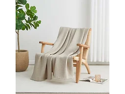 Waffle Weave Thermal Throw Blanket