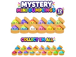 Titan Squishy Sensory Relief, Mini Dumpling, 12PK