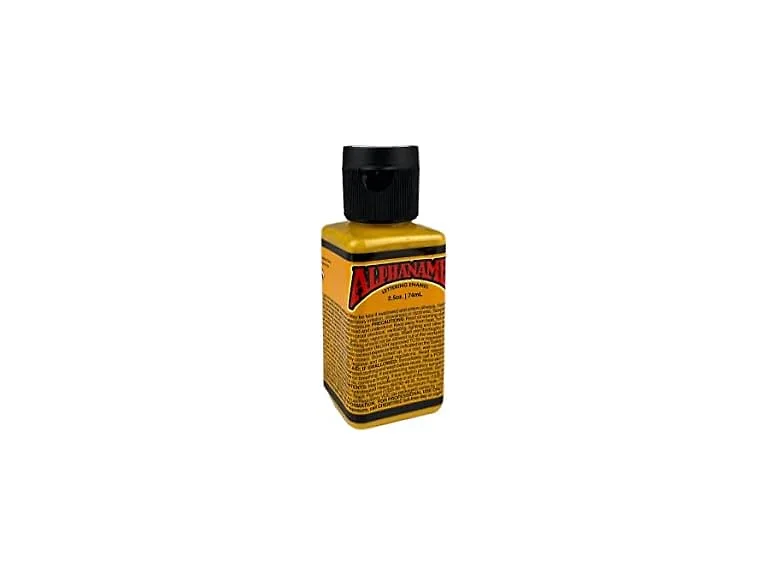 Alphanamel - Dark Yellow - Enamel Paint for