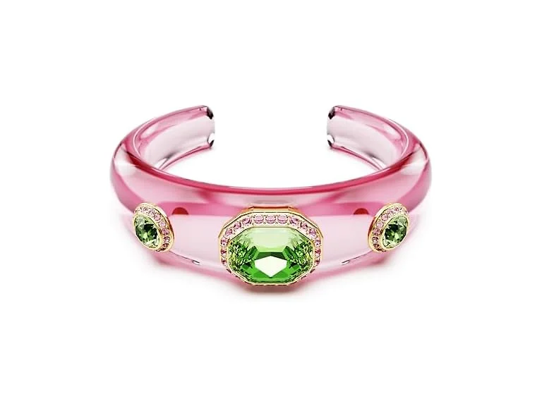Swarovski Dulcis Multicolored Cuff Gold (Open Box)