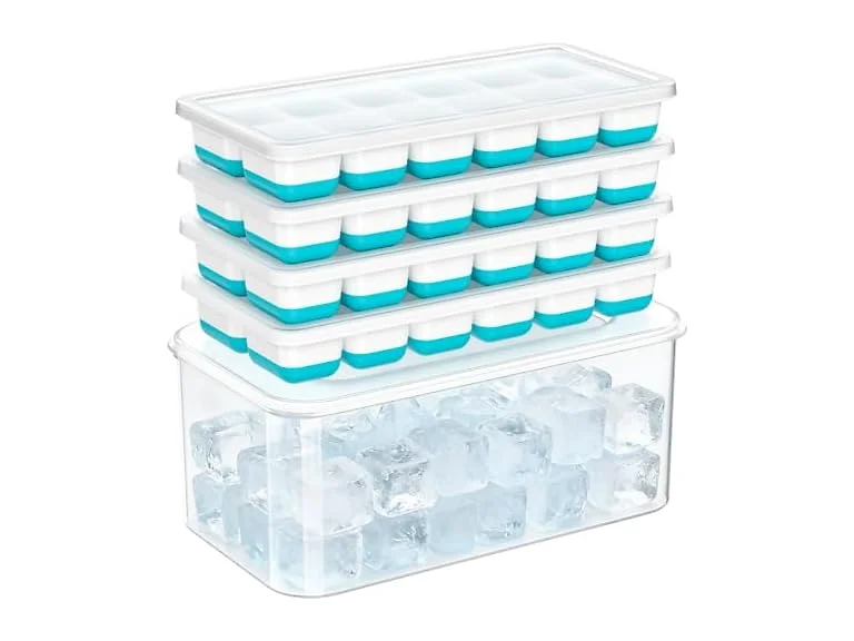 NFK Ice Cube Tray with Lid & Bin