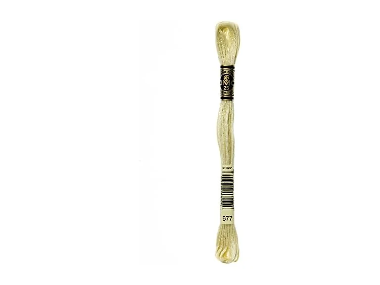 DMC 6-Strand Embroidery Cotton Floss, Very Light Old Gold