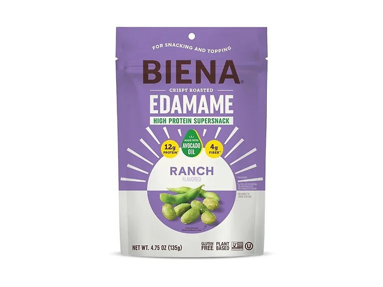 BIENA FOODS Ranch Roasted Edamame 4 75 OZ