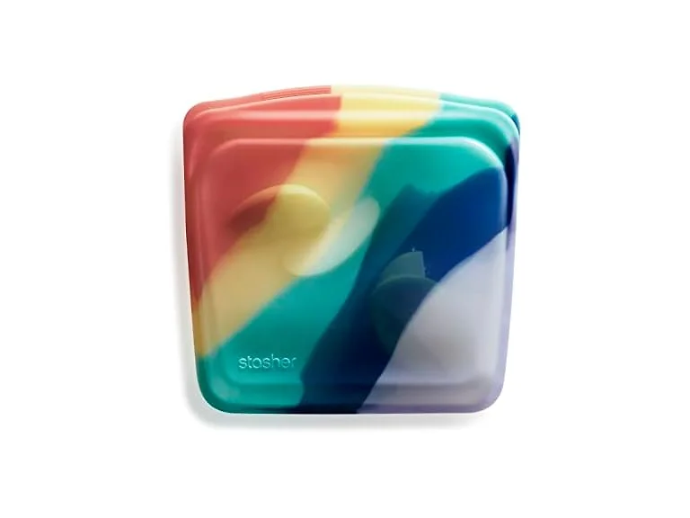 Stasher Silicone Storage Bag Rainbow