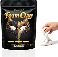 MEARCOOH Modeling air Dry Foam Clay White Cosplay Magic Clay 300g (10.58oz)