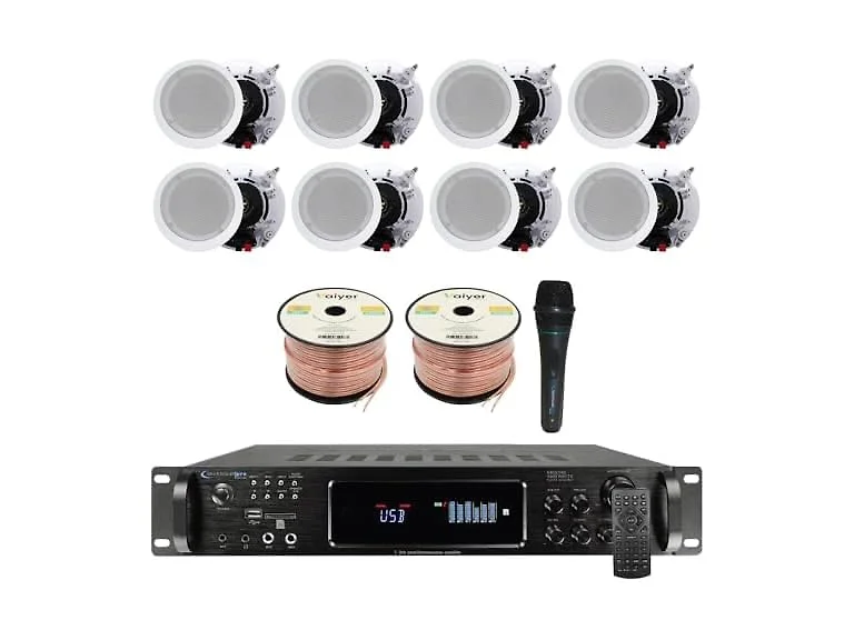 Vaiyer Home Stereo System Kit - 7.2 Channel 4500 Watts