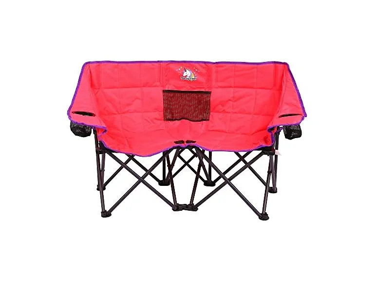 SUNNYFEEL Pink Kids Double Camping Chair