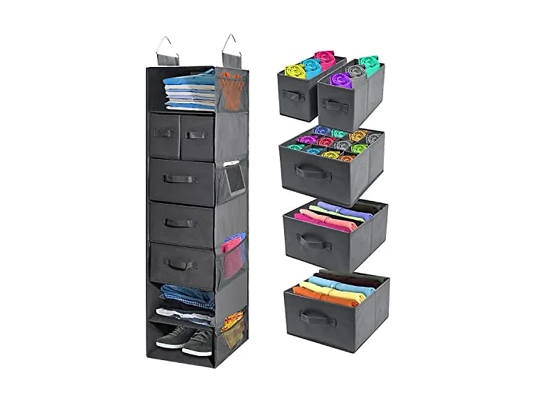 Hanging Closet Organizer w/ Drawers