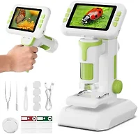 HEWEIMEI W2103 Green Microscope for Kids