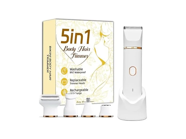 JIANYHW 5-in-1 Bikini Trimmer Electric Razors
