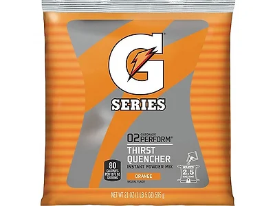 Gatorade Mix Pouches Makes 2 1 2 Gal 21 Oz Flavor