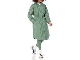 Amazon Essentials Women's Oversized Quilted Coat (Available in Plus Size), Sage Green, 4X