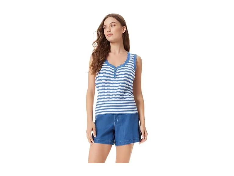 Sam Edelman Mariyah Scallop Tank Top
