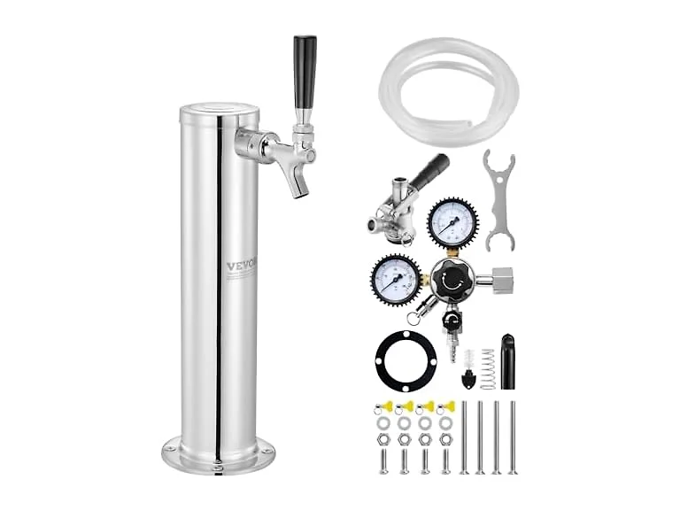 VEVOR Kegerator Tower Kit, Single Tap