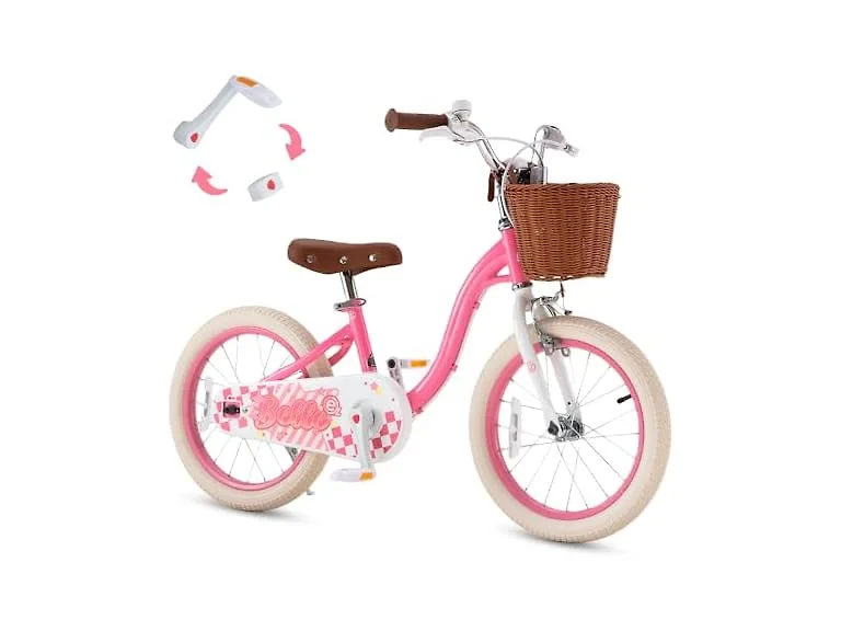 RoyalBaby Girls Bike Belle EZ Kids Bike, Kids