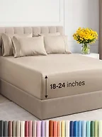 6 Piece Extra Deep Breathable Sheet Set