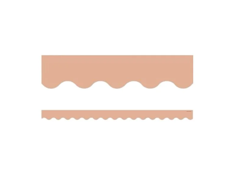 Teacher Created Resources Sedona Sand Scalloped Border