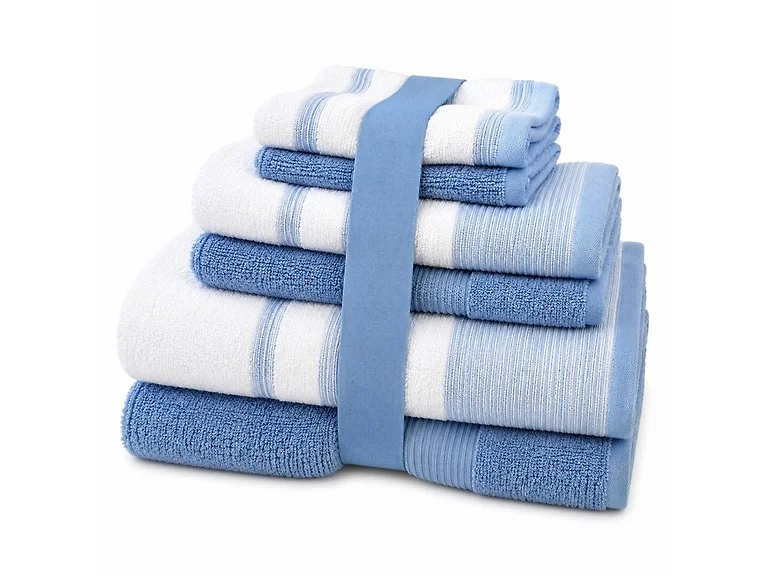 6-Piece or 12-Piece 2Tone Towel Sets