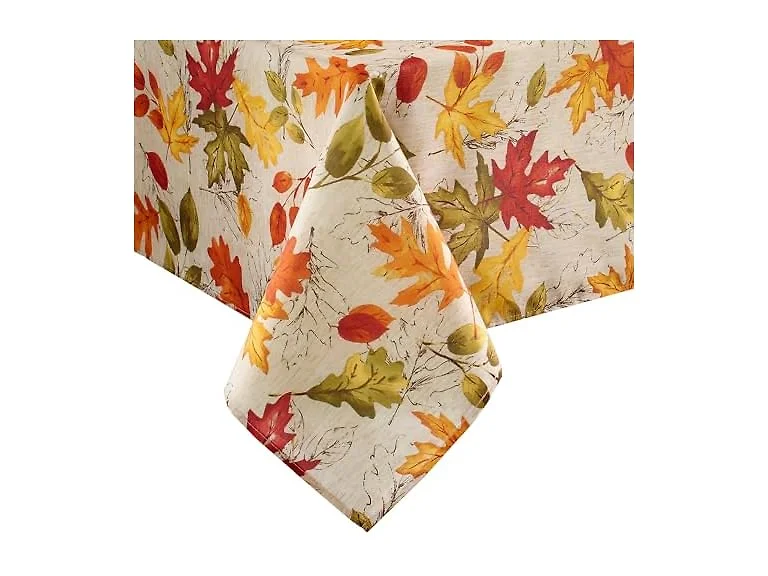 Threadmade Autumn Leaves Tablecloth