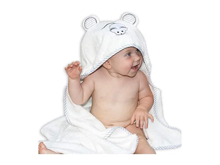 Liname Organic Bamboo Hooded Baby Towel Ultra