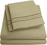 Classic Solid Microfiber Sheet Set