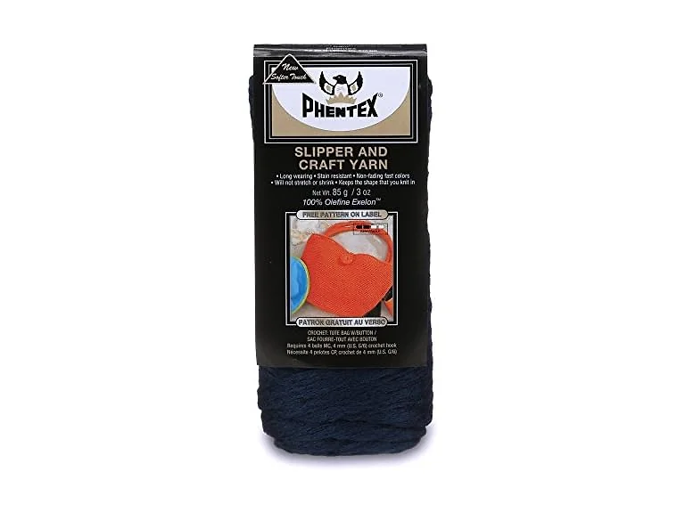 Phentex Slipper & Craft Yarn, 3 Ounce,