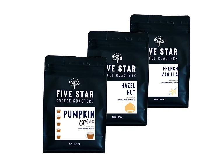 (3pk) Five Star Whole Bean Fall