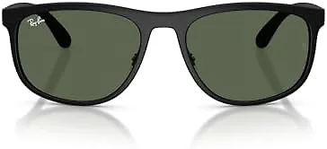 Ray-Ban RB4468 601S71 59 59-18-145 Ray-Ban Rb4468 Liteforce Square Sunglasses SAND BLACK/Dark Green 