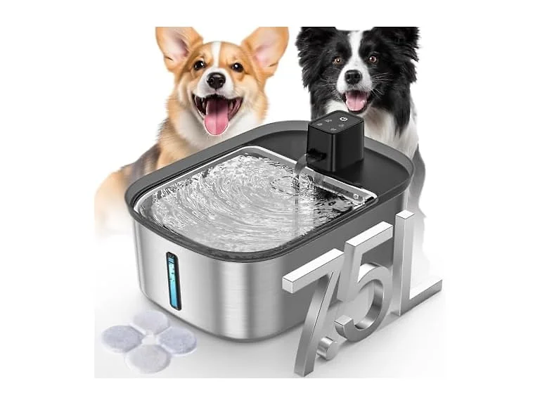 Chumajor 7.5L Wireless Dog Water Fountain