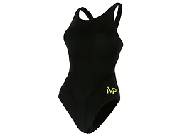 Michael Phelps Solid Mid Back Swimsuit