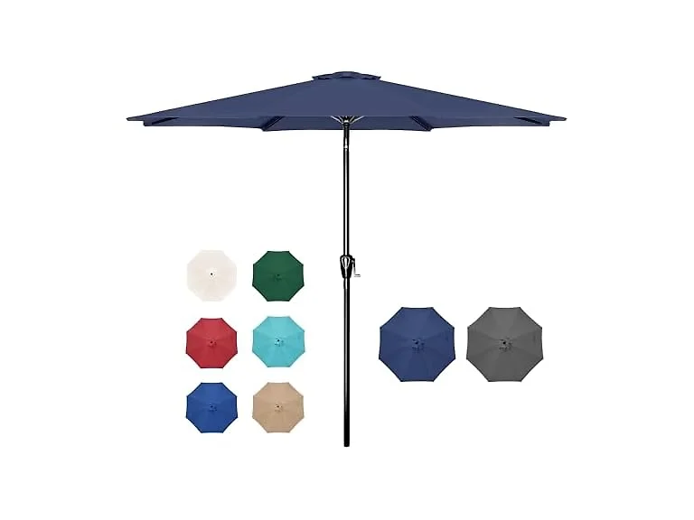 YSSOA 9' Patio Umbrella Outdoor Table Market Yard Umbrella