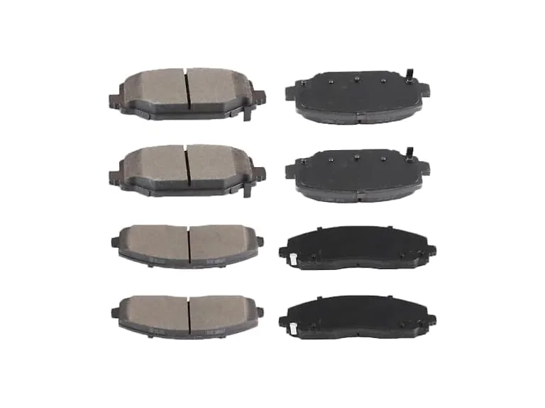 ECCPP Front & Rear Semi-Met Brake Pads