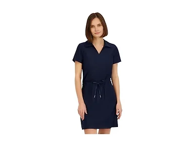 Spyder Women Collared Stretch Short Sleeve Dress