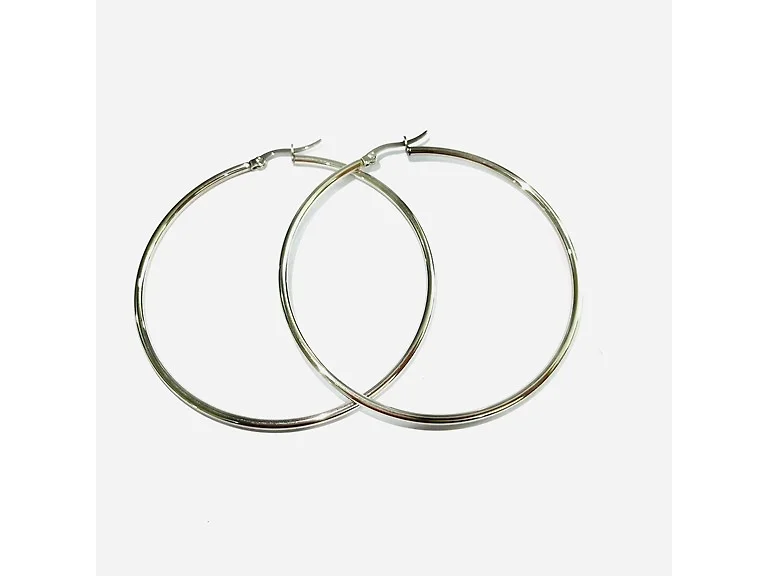 14K Gold Extra Large Hoop Earring