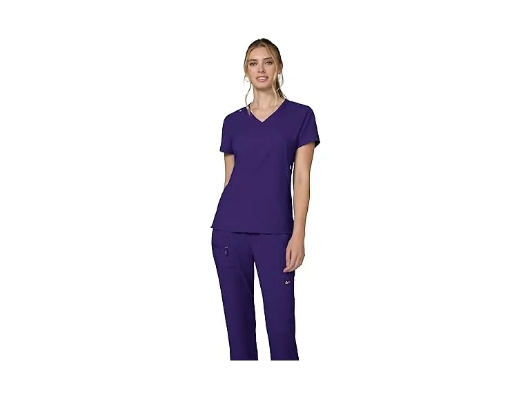 KOI Women (4XL) Philosophy Mock Wrap Side Top