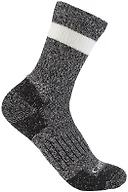 Carhartt Women's Midweight Crew Sock, Black, Medium