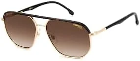 Carrera 0CA304/S 06J 59 59-15-145 Carrera Unisex Sunglasses Black/Gold Black/Gold/Brown