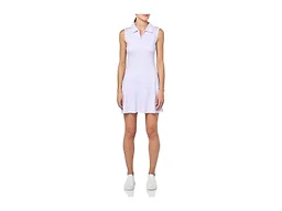 FKEEP Women's Tennis Golf Dresses Zipper V-Neck Sport Activewear with Shorts and Pocket Workout Athletic (Purple Plaid, XS)
