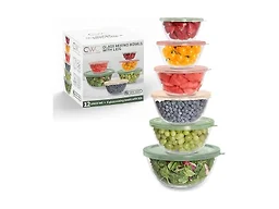 COOK WITH COLOR DD-CHN-YGSAL12 MUL 12 Pc Glass