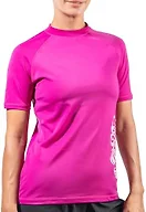 Kanu Surf Women's Breeze UPF 50+ Short Sleeved Active Rashguard & Workout Top, Breeze Purple, Large