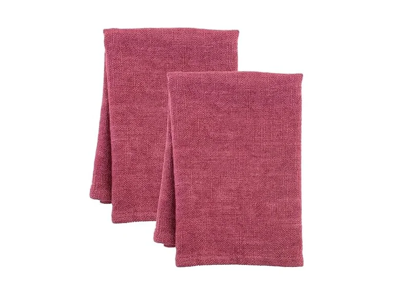 Karma, Dinner Size Cloth Napkins Garnet