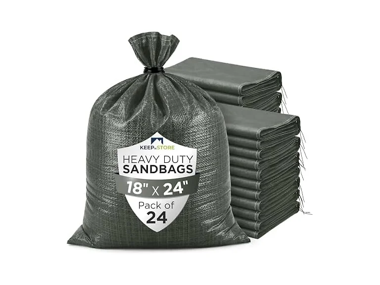 Heavy Duty Sand Bags, Pack of 24