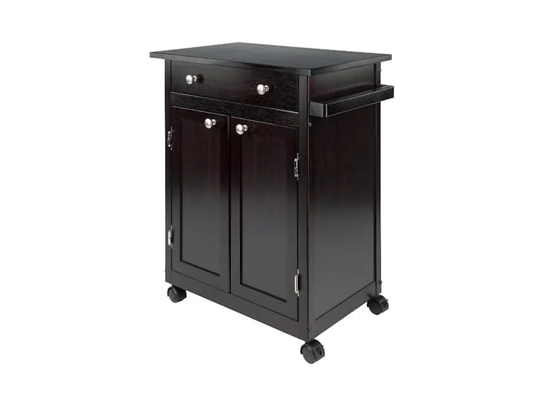 WINSOME Savannah Kitchen Cart Espresso