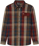 Field & Stream Men's Hardwood Heavyweight Flannel Shirt, Maple Glaze Plaid, Large