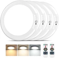 Bairth B0DXKMC7FY Ceiling Light 3CCT-7-White 4 Pack