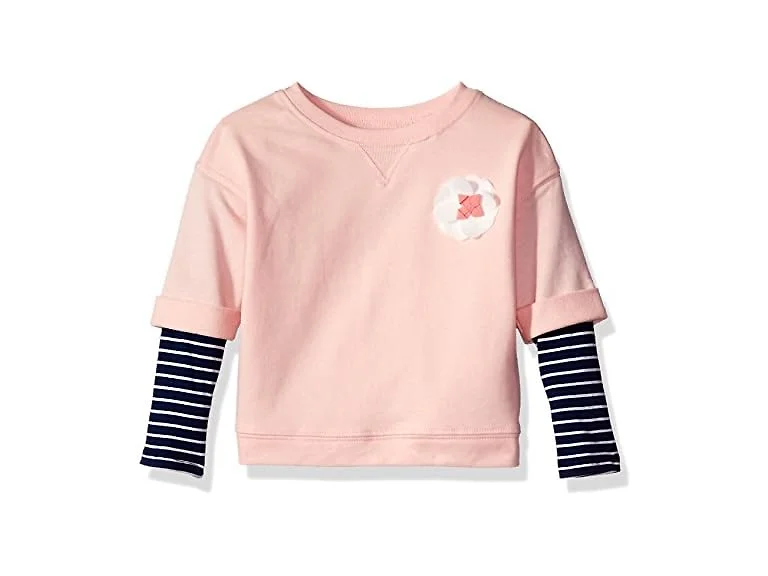 Carter's Girls Knit Fashion Top, Pink,