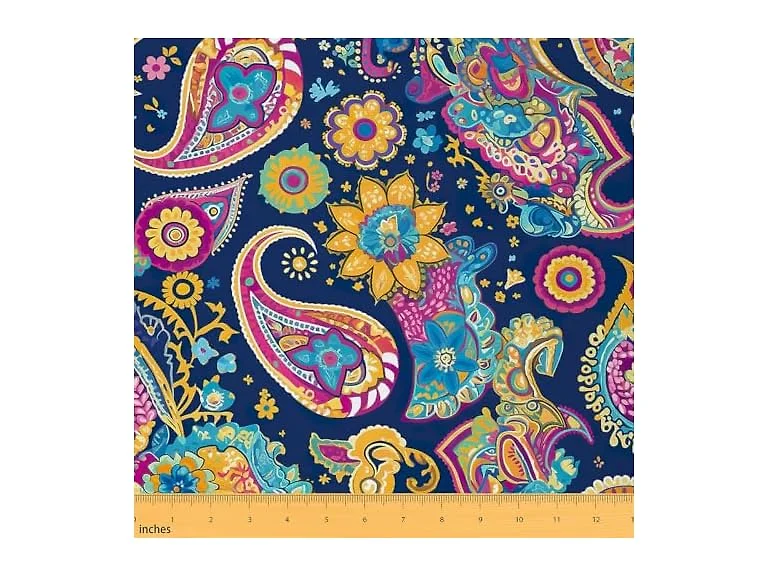 Feelyou Paisley Upholstery Fabric
