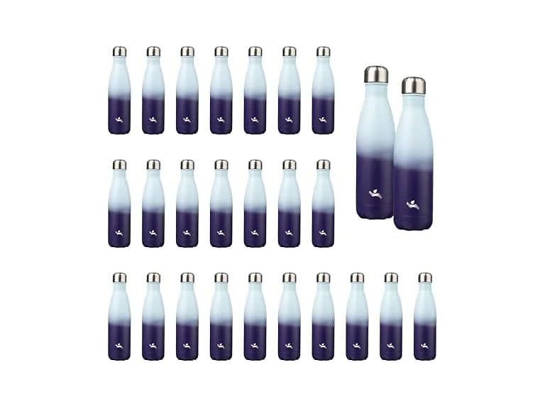 Konokyo 24 Pack Stainless Steel Water Bottle Ocean Dream